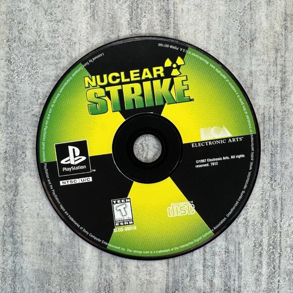 Nuclear Strike Sony Playstation PS1 DISC ONLY - Picture 1 of 3